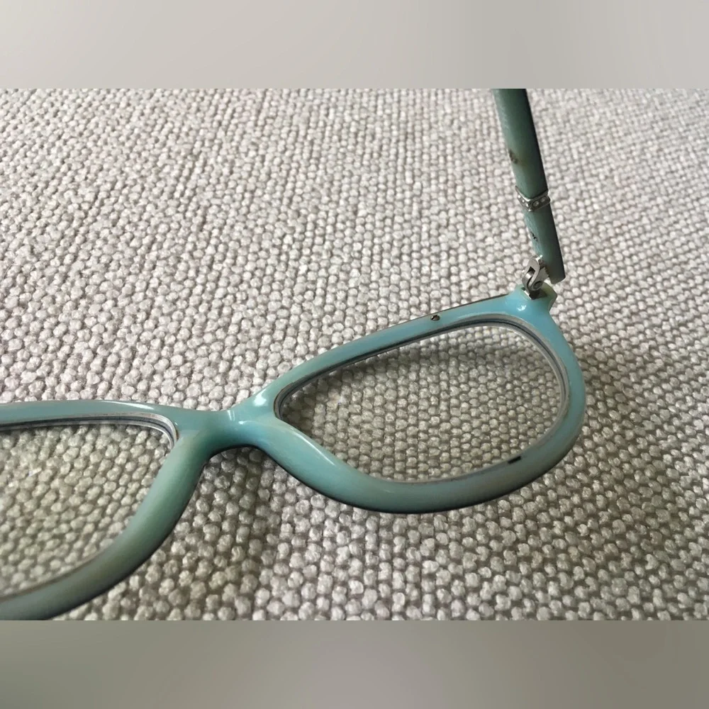 Tiffany & Co. TF 2147-B 8055 Crystals 52 Polished Black/Tiffany Blue